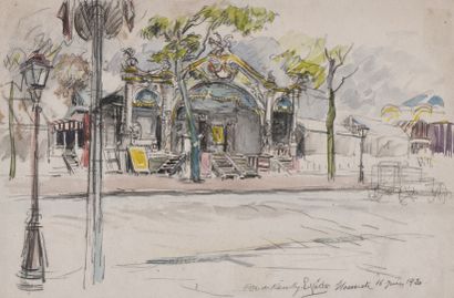 Eugène Véder (1876-1936)
Lot de trois dessins...