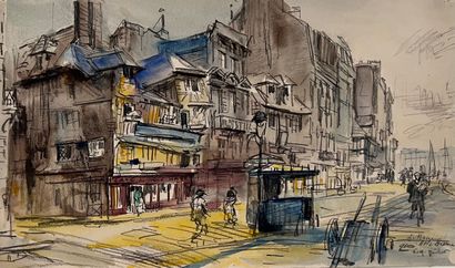 Eugène Véder (1876-1936)
Lot de onze dessins
Le...
