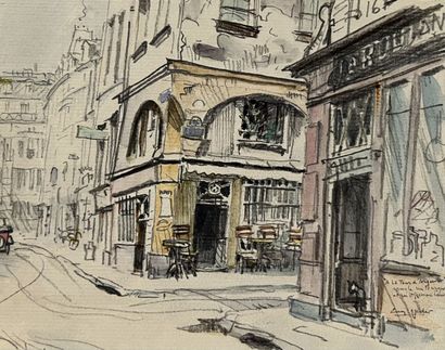 Eugène Véder (1876-1936)
Lot de sept dessins
Paris,...