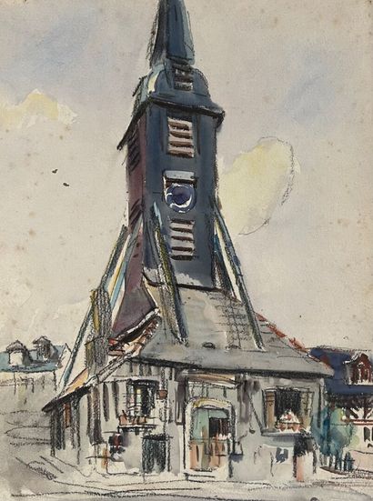 Eugène Véder (1876-1936)
Lot de 14 dessins
Bayeux,...