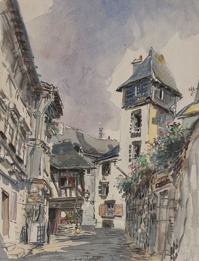 Eugène Véder (1876-1936)
Lot de six dessins...