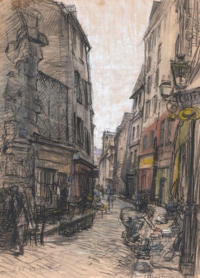 Eugène Véder (1876-1936)
Lot de quatre dessins...