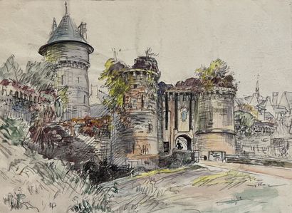 Eugène Véder (1876-1936)
Lot de six dessins...