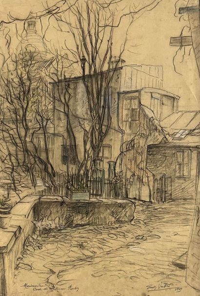 Eugène Véder (1876-1936)
Lot de quatre dessins...
