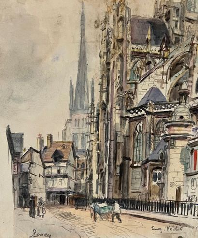 Eugène Véder (1876-1936)
Lot de dix-huit...