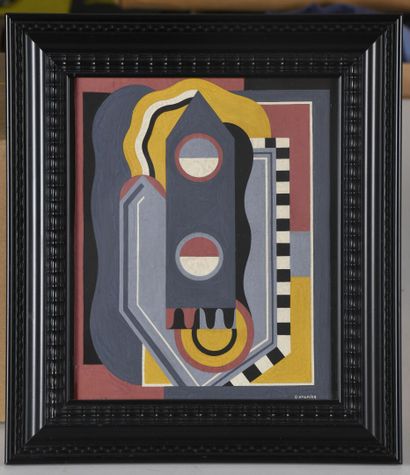 Georges VALMIER (1885-1937)
Motif décoratif,...