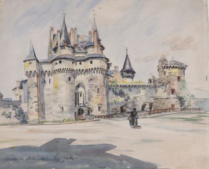 Eugène Véder (1876-1936)
Lot de six dessins
Concarneau...