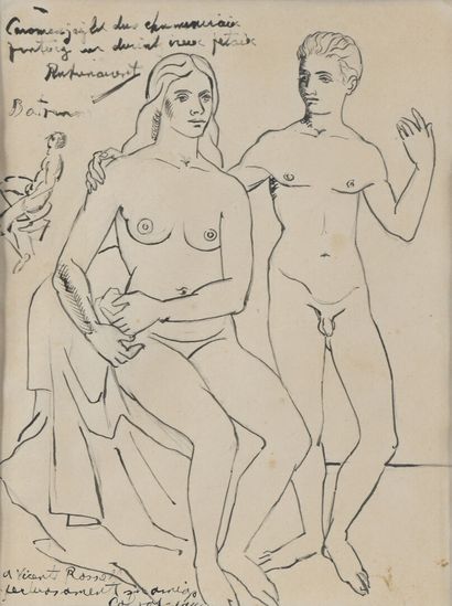 Jaime Antonio COLSON (1901-1975)
Couple nu...