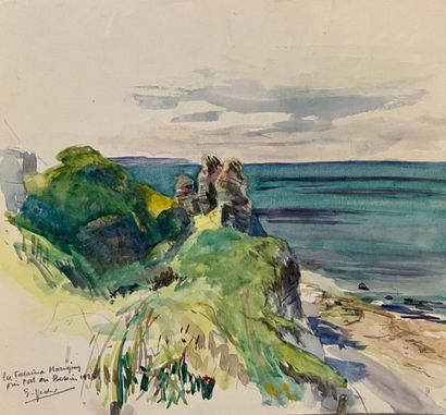 Eugène Véder (1876-1936)
Lot de onze dessins
Le...