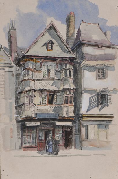 Eugène Véder (1876-1936)
Lot de six dessins...