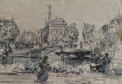 Eugène Véder (1876-1936)
Lot de 11 dessins...