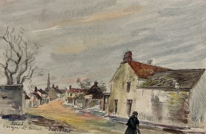 Eugène Véder (1876-1936)
Lot de onze dessins
St...