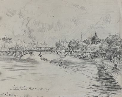 Eugène Véder (1876-1936)
Lot de 8 dessins
Paris,...