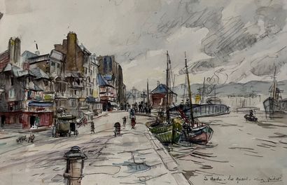 Eugène Véder (1876-1936)
Lot de onze dessins
Le...