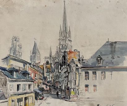 Eugène Véder (1876-1936)
Lot de dix-huit...