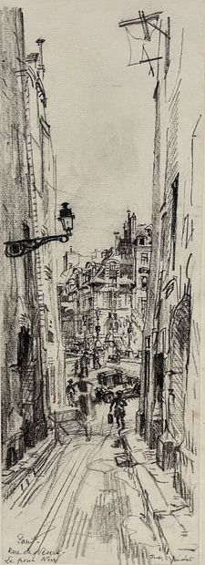 Eugène Véder (1876-1936)
Lot de sept dessins
Paris,...