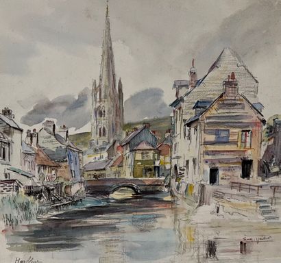 Eugène Véder (1876-1936)
Lot de onze dessins
Le...