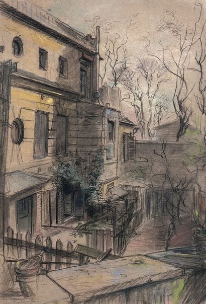 Eugène Véder (1876-1936)
Lot de quatre dessins...