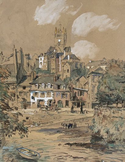 Eugène Véder (1876-1936)
Lot de six dessins...