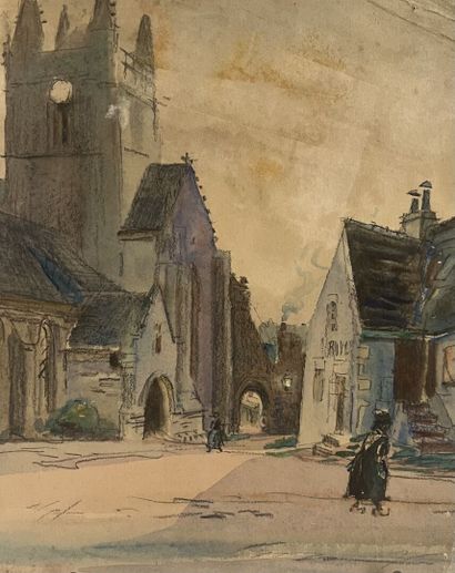 Eugène Véder (1876-1936)
Lot de six dessins...