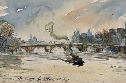 Eugène Véder (1876-1936)
Lot de six dessins...