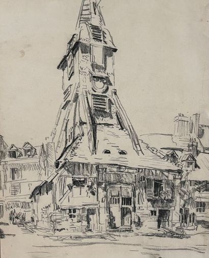 Eugène Véder (1876-1936)
Lot de 14 dessins
Bayeux,...