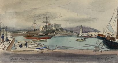 Eugène Véder (1876-1936)
Lot de onze dessins
St...