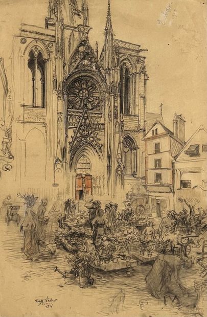 Eugène Véder (1876-1936)
Lot de dix-huit...