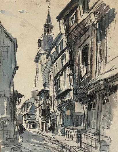 Eugène Véder (1876-1936)
Lot de cinq dessins...