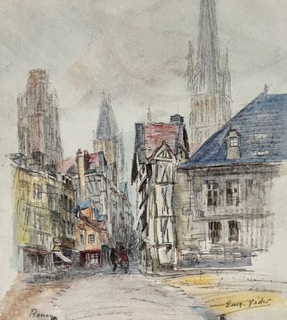 Eugène Véder (1876-1936)
Lot de dix-huit...