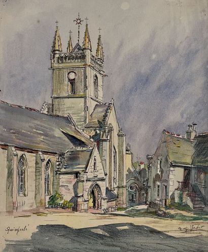 Eugène Véder (1876-1936)
Lot de six dessins...