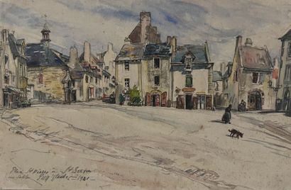 Eugène Véder (1876-1936)
Lot de six dessins
Concarneau...