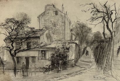 Eugène Véder (1876-1936)
Lot de quatre dessins...