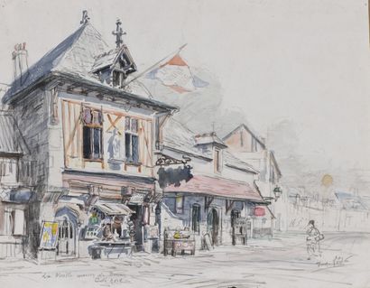 Eugène Véder (1876-1936)
Lot de cinq dessins...