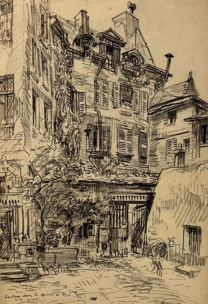 Eugène Véder (1876-1936)
Lot de six dessins...