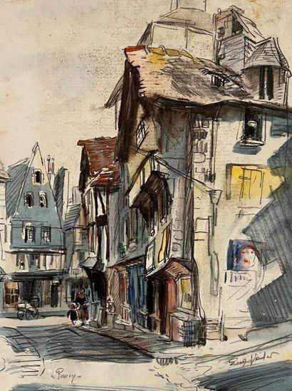 Eugène Véder (1876-1936)
Lot de dix-huit...