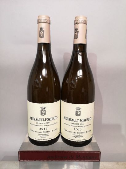 * 2 bottles MEURSAULT 1er Cru 