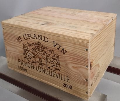 * 6 bottles Château PICHON LONGUEVILLE au...