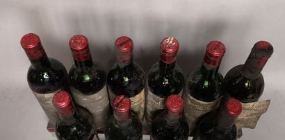 10 bottles Château LAFITE CARCASSET 1961...