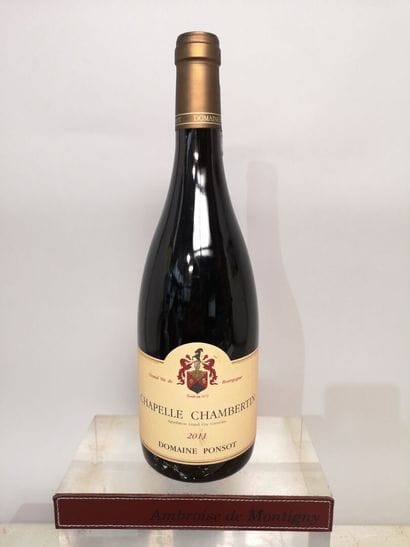* 1 bottle CHAPELLE CHAMBERTIN Grand Cru...
