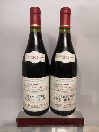 2 bottles CHAMBERTIN Grand Cru - 