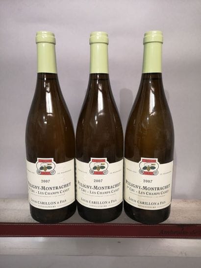 * 3 bottles PULIGNY MONTRACHET 1er Cru 
