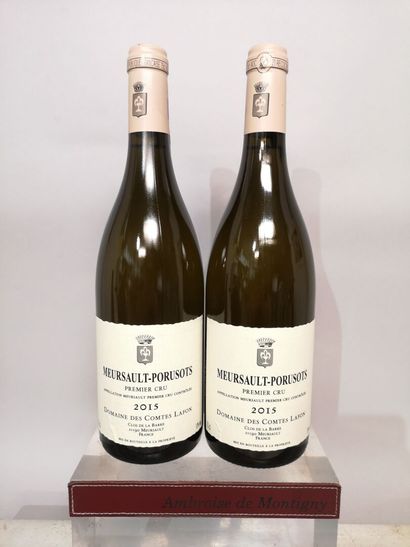 * 2 bottles MEURSAULT 1er Cru 