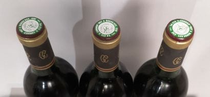3 bottles Château TALBOT - 4th Gcc Saint...
