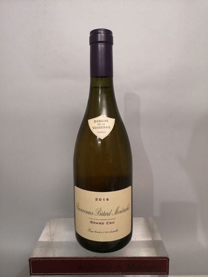 * 1 bottle BIENVENUES BATARD MONTRACHET Grand...