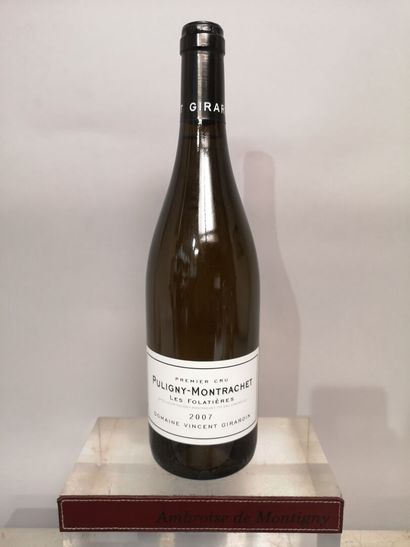 * 1 bottle PULIGNY MONTRACHET 1er Cru 