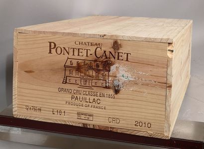* 12 bottles Château PONTET CANET - 5th Gcc...