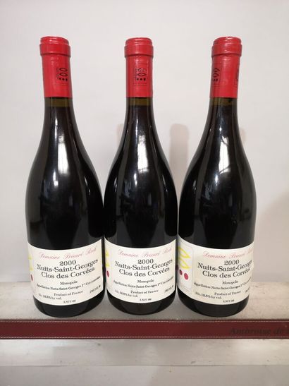 3 bottles NUITS St. GEORGES 1er cru 