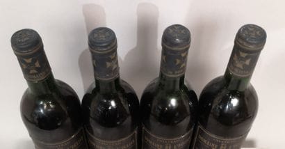 4 bottles Château du DOMAINE de L'EGLISE...