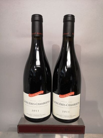 * 2 bottles LATRICIERES CHAMBERTIN Grand...